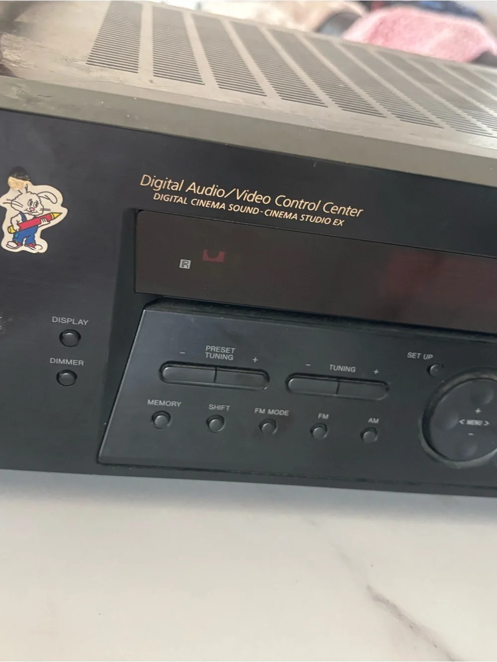 Sony rear panel
